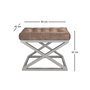 Atelier Del Sofa Capraz - Silver, Brown